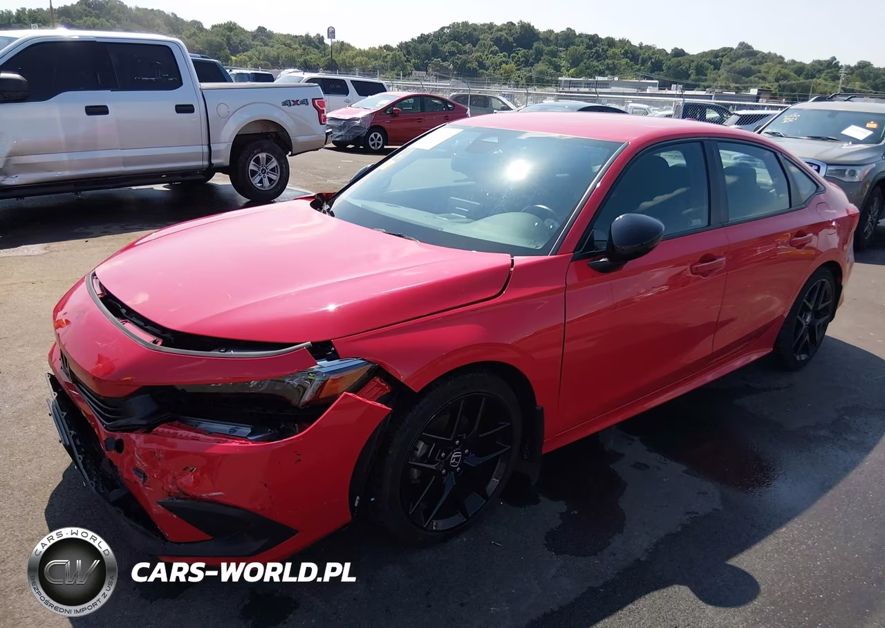2022 Honda Civic Sport VIN:2HGFE2F57NH596318 - 2