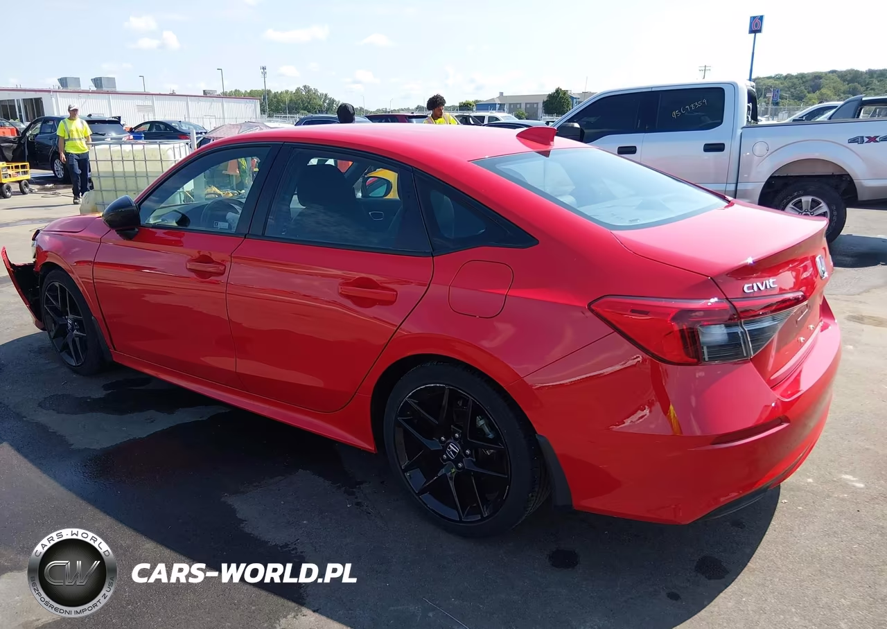 2022 Honda Civic Sport VIN:2HGFE2F57NH596318 - 3