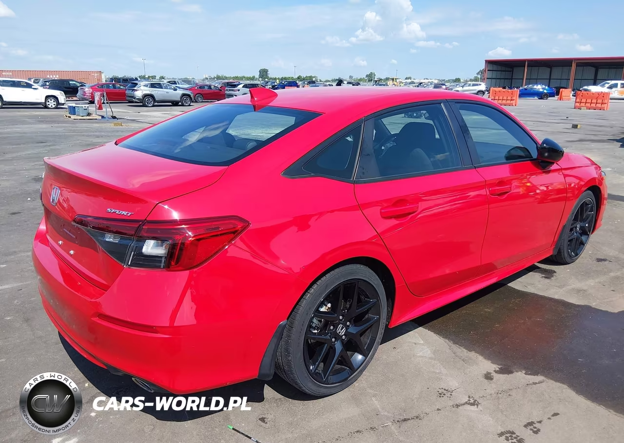 2022 Honda Civic Sport VIN:2HGFE2F57NH596318 - 4