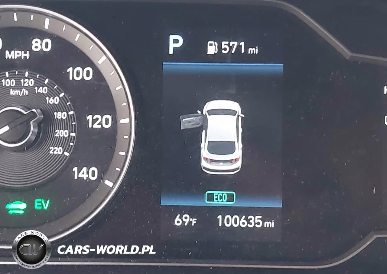 2020 Hyundai Ioniq Hybrid Blue VIN:KMHC65LC0LU227650 - 20