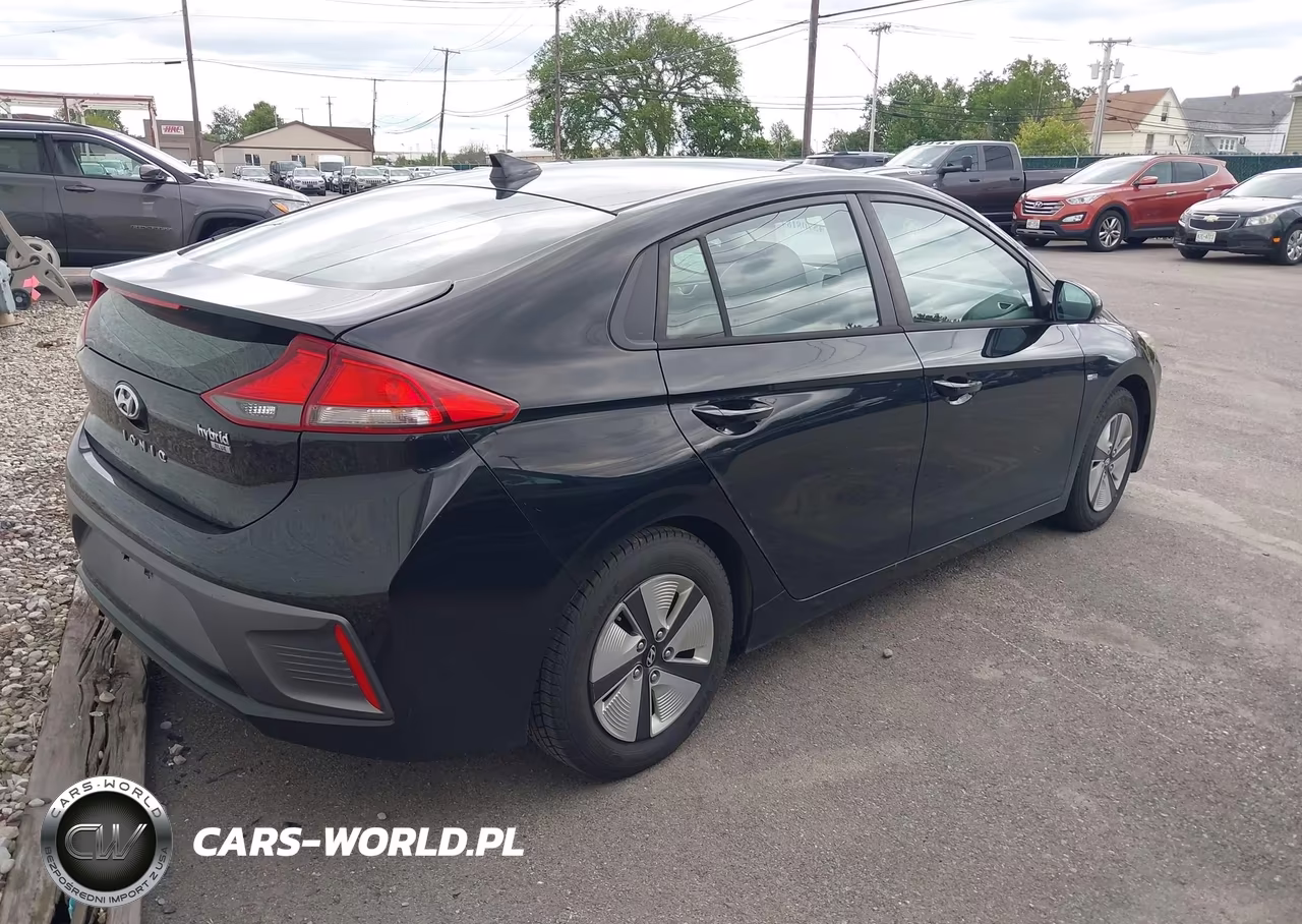 2020 Hyundai Ioniq Hybrid Blue VIN:KMHC65LC0LU227650 - 4