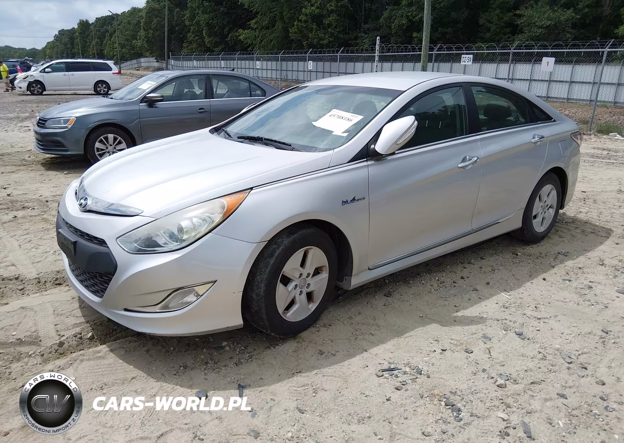 2011 Hyundai Sonata Hybrid VIN:KMHEC4A41BA002418 - 2