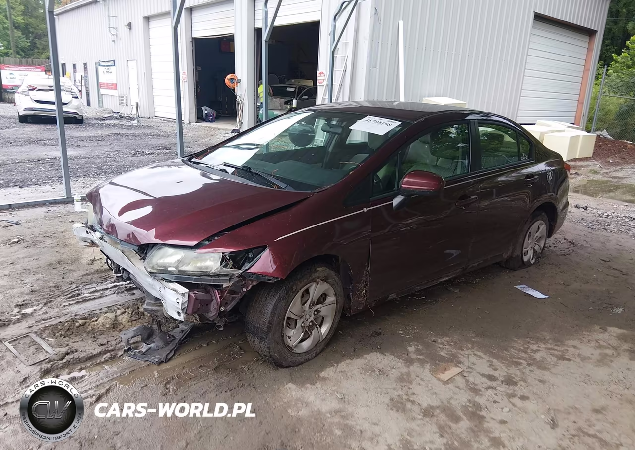 2015 Honda Civic Lx VIN:19XFB2F50FE023233 - 2