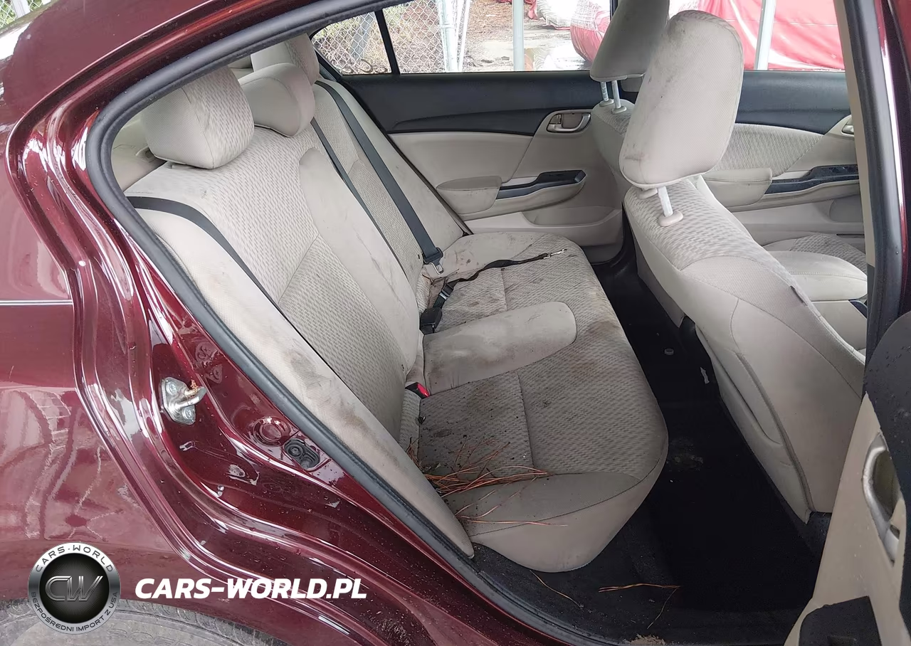 2015 Honda Civic Lx VIN:19XFB2F50FE023233 - 8
