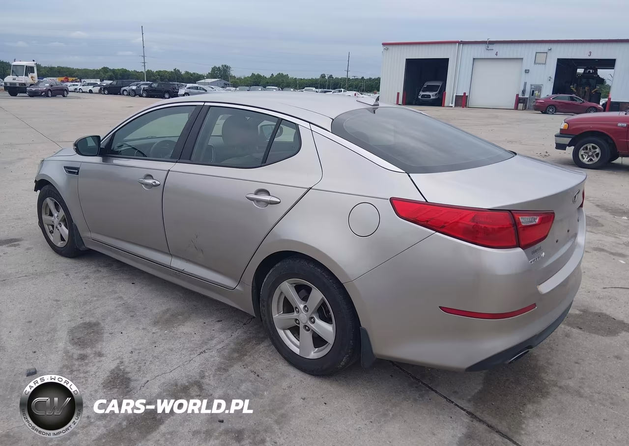 2015 Kia Optima Lx VIN:KNAGM4A76F5588436 - 3