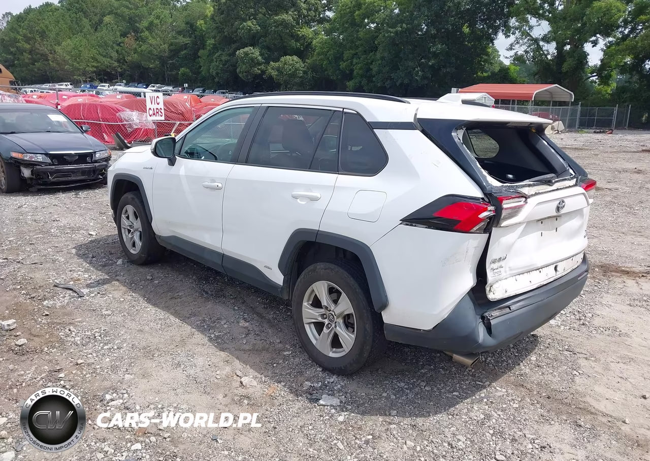 2020 Toyota Rav4 Hybrid Xle VIN:4T3R6RFV4LU003271 - 3