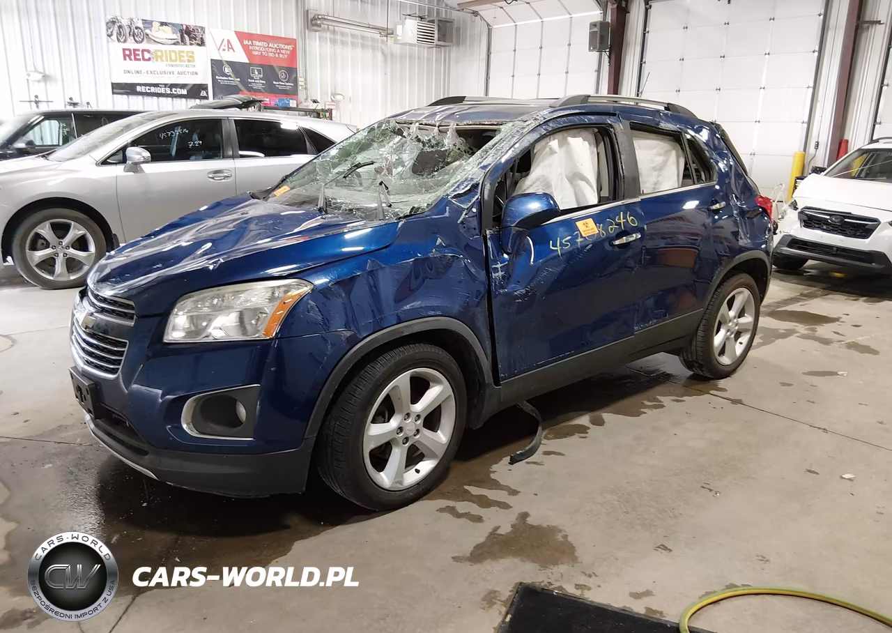 2015 Chevrolet Trax Ltz VIN:3GNCJNSBXFL234686 - 2