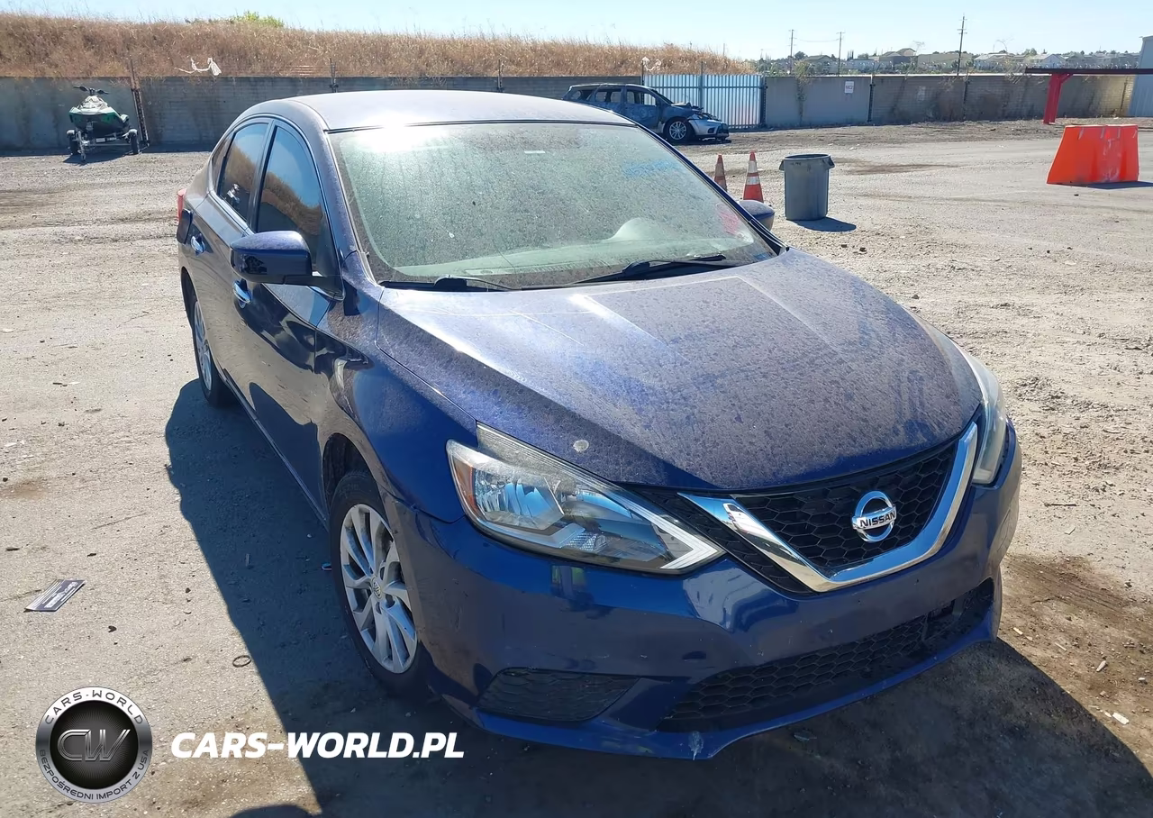 2019 Nissan Sentra Sv VIN:3N1AB7AP0KY308347 - 1