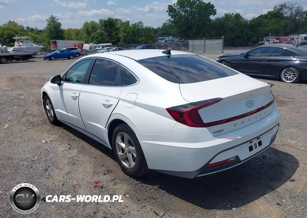 2021 Hyundai Sonata Se VIN:5NPEG4JA0MH122530 - 3