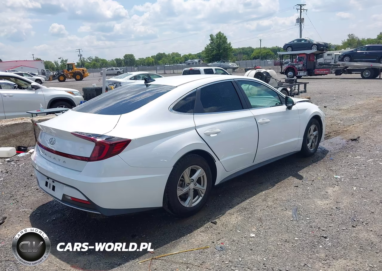 2021 Hyundai Sonata Se VIN:5NPEG4JA0MH122530 - 4