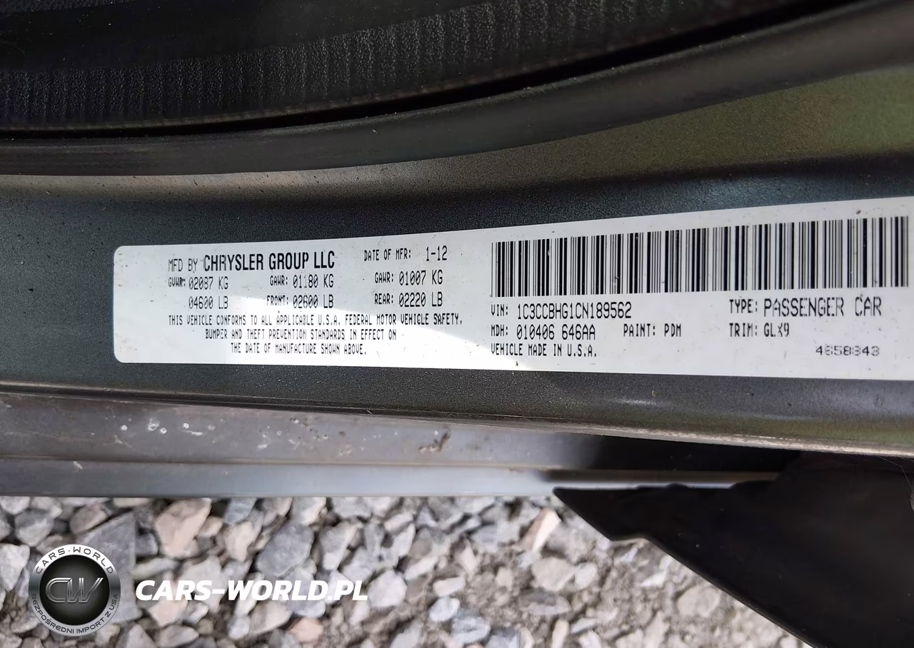 2012 Chrysler 200 S VIN:1C3CCBHG1CN189562 - 9