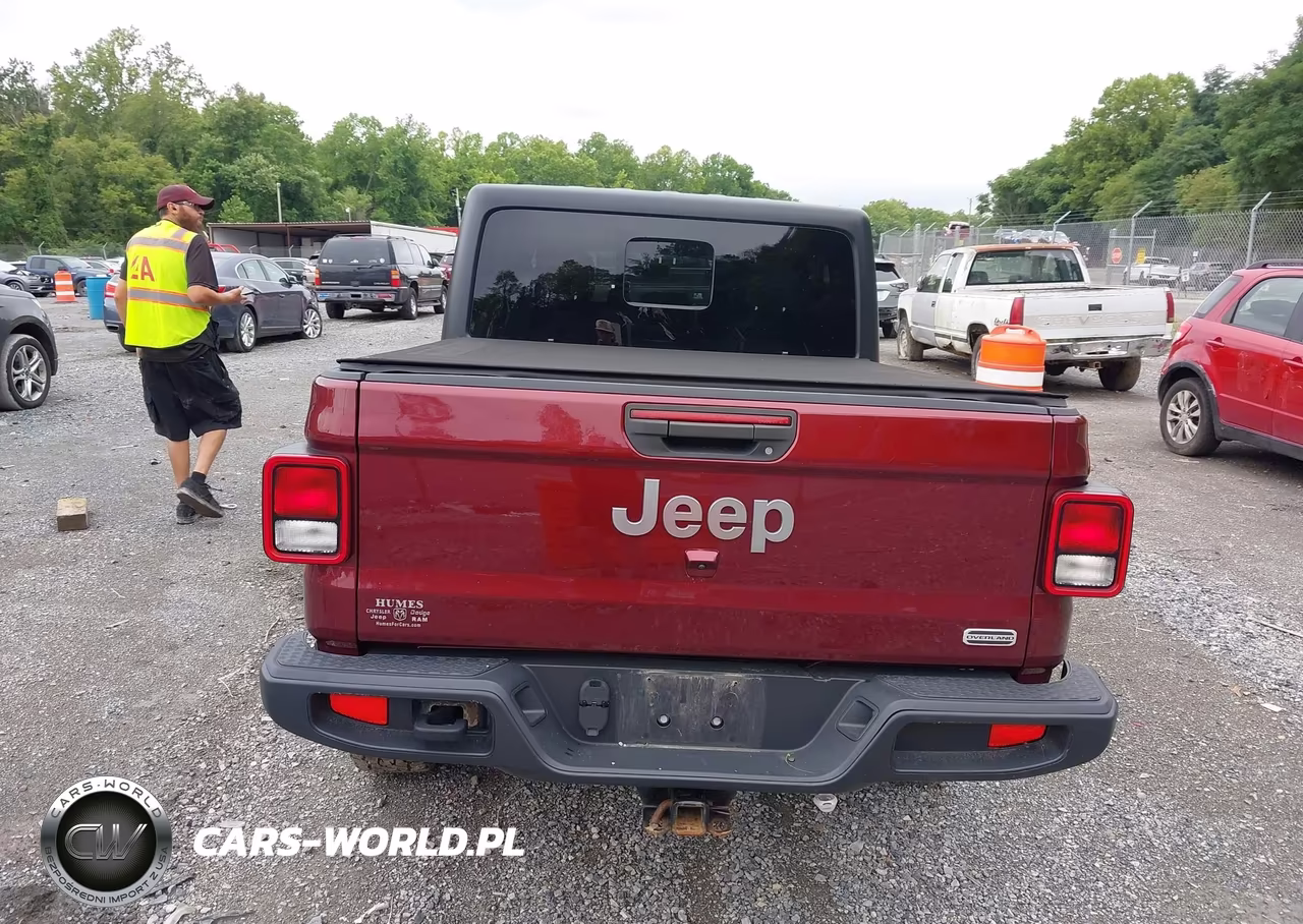 2021 Jeep Gladiator Overland 4X4 VIN:1C6HJTFG9ML587817 - 16
