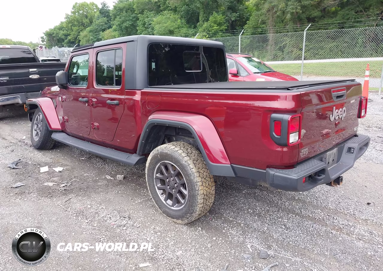 2021 Jeep Gladiator Overland 4X4 VIN:1C6HJTFG9ML587817 - 3