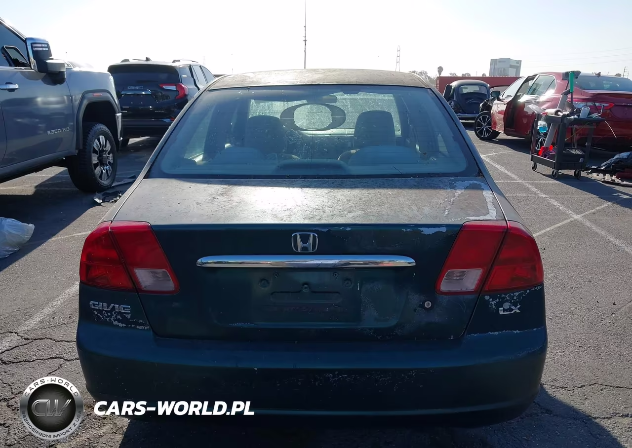 2001 Honda Civic Lx VIN:2HGES16501H613954 - 16