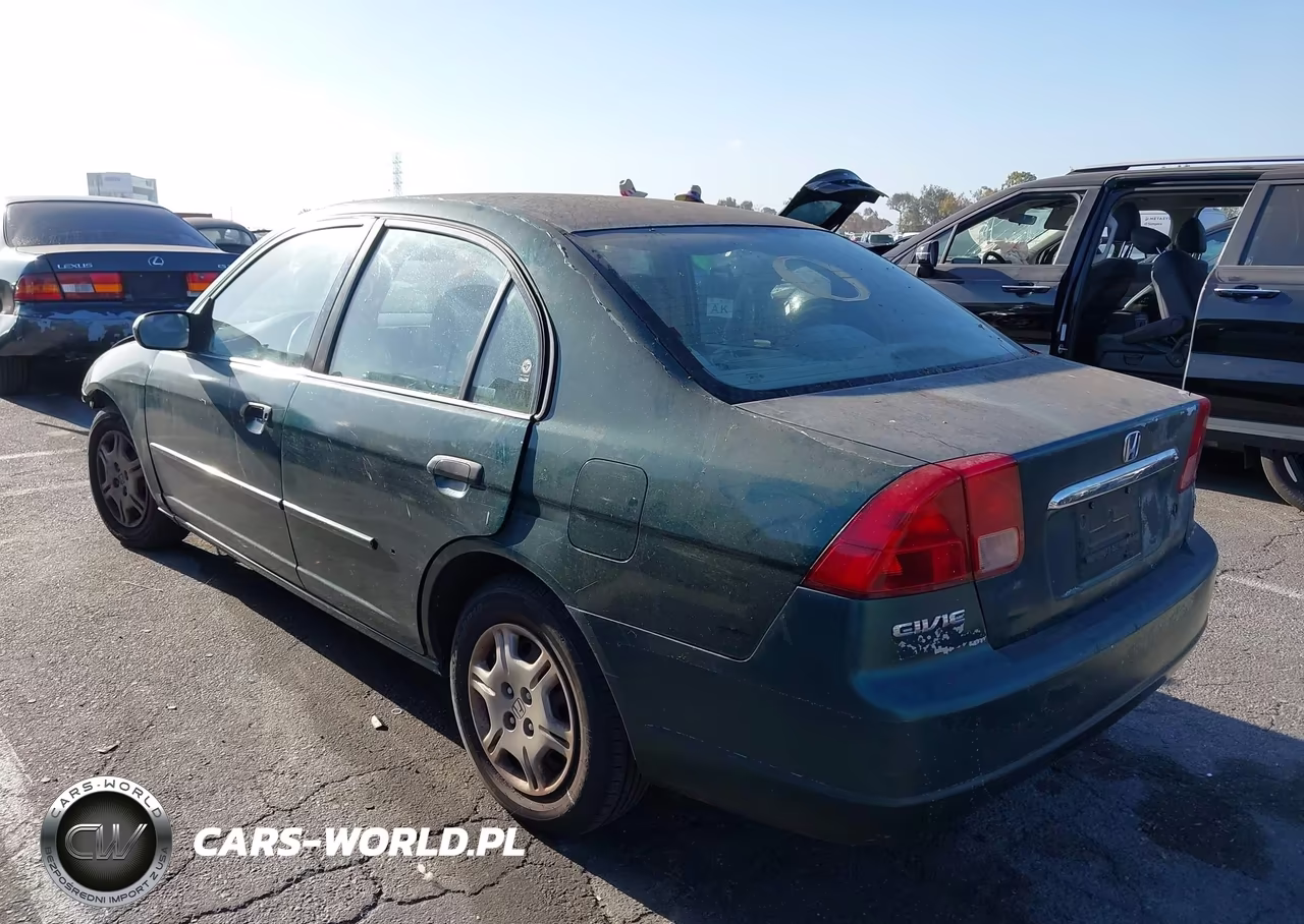 2001 Honda Civic Lx VIN:2HGES16501H613954 - 3