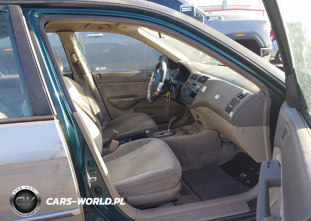 2001 Honda Civic Lx VIN:2HGES16501H613954 - 5