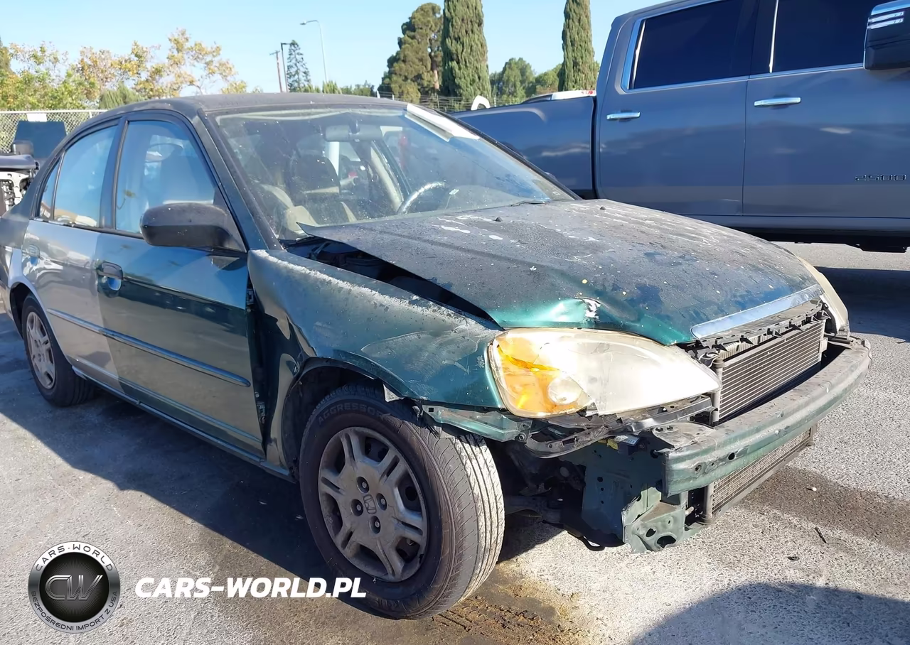 2001 Honda Civic Lx VIN:2HGES16501H613954 - 6