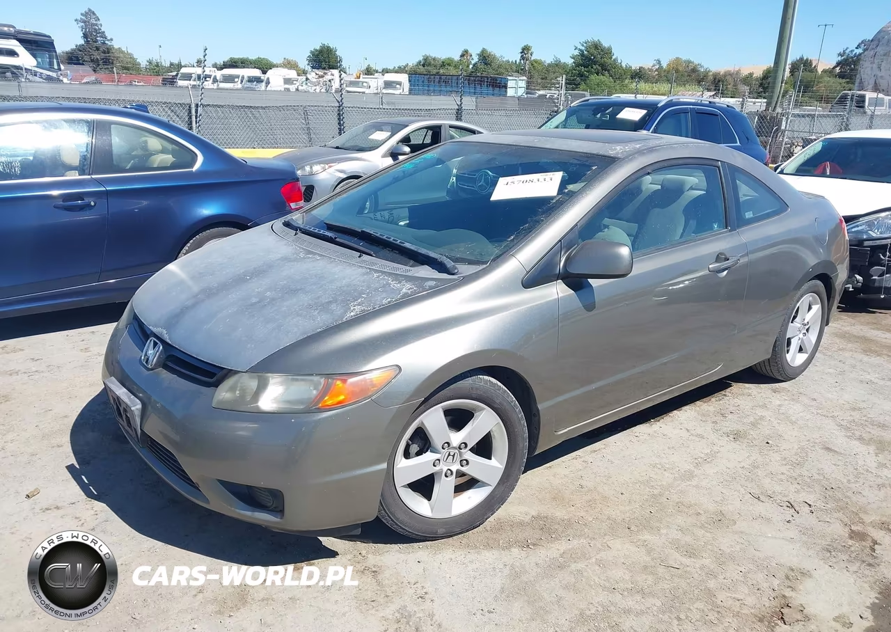 2007 Honda Civic Ex VIN:2HGFG12897H553137 - 2
