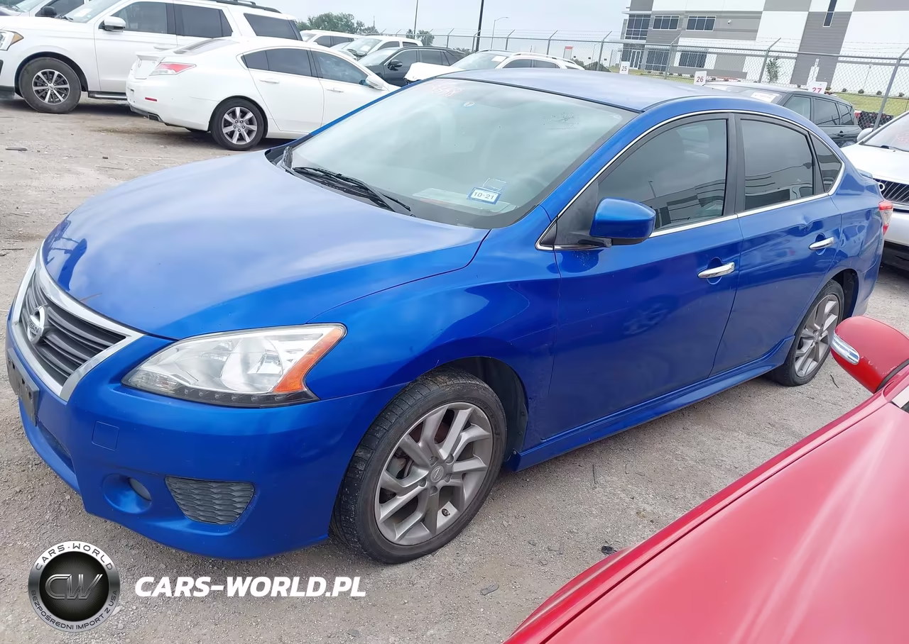 2013 Nissan Sentra Sr VIN:3N1AB7AP7DL614770 - 2