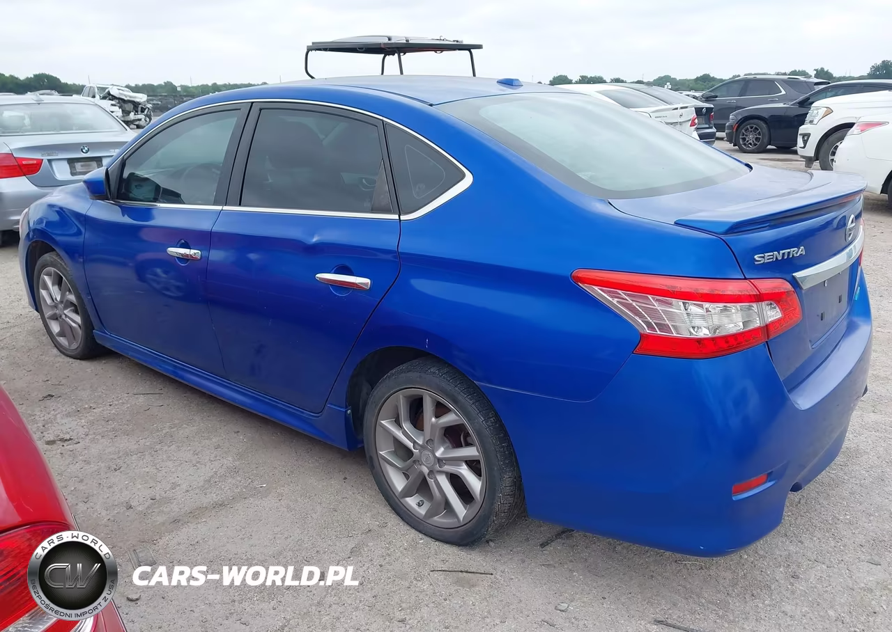 2013 Nissan Sentra Sr VIN:3N1AB7AP7DL614770 - 3