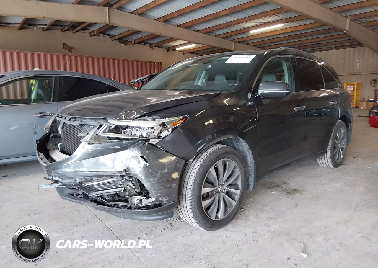2016 Acura Mdx Technology Acurawatch Plus Packages-Technology Package VIN:5FRYD3H4XGB018211 - 2