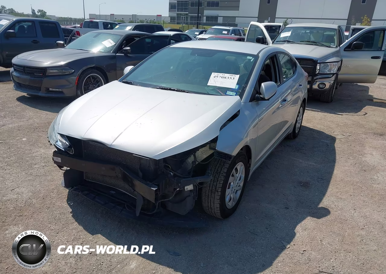 2019 Hyundai Elantra Se VIN:5NPD74LF4KH490713 - 2