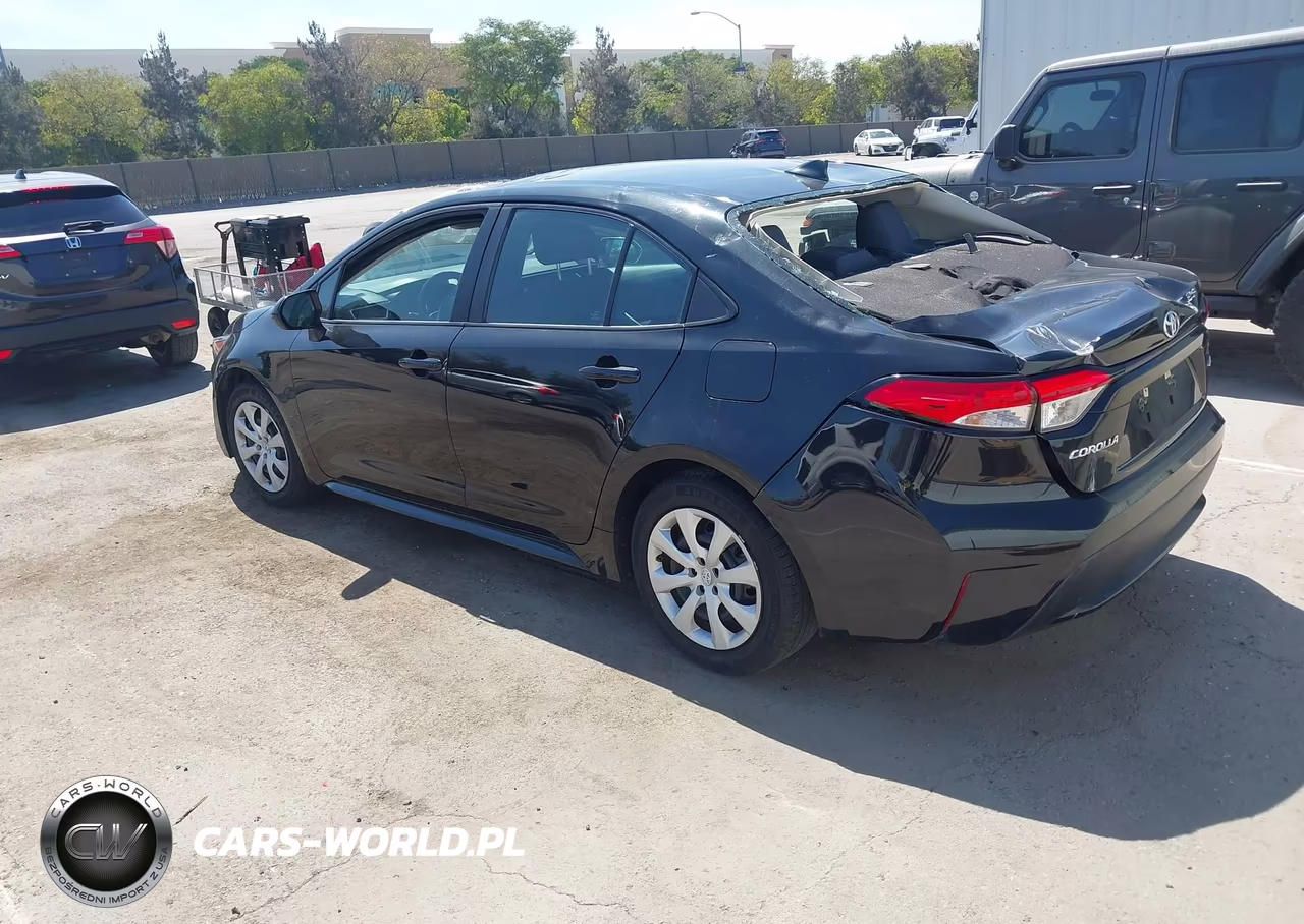 2022 Toyota Corolla Le VIN:5YFEPMAE9NP299682 - 3