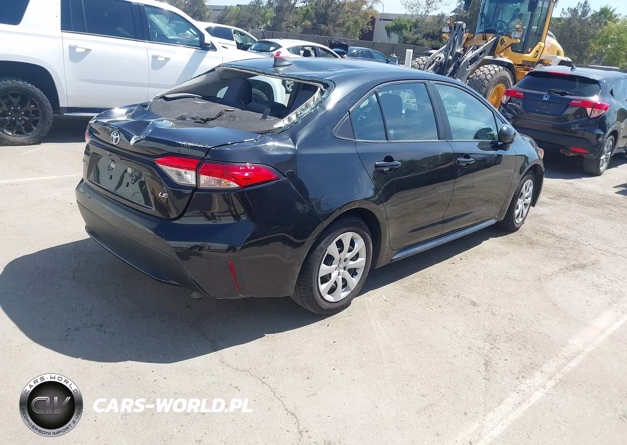 2022 Toyota Corolla Le VIN:5YFEPMAE9NP299682 - 4