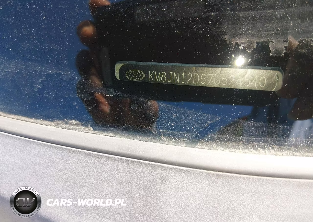 2007 Hyundai Tucson Limited-Se VIN:KM8JN12D67U524540 - 9