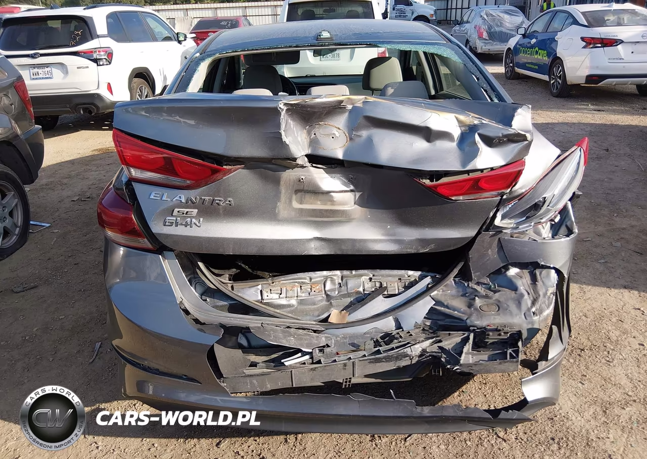 2017 Hyundai Elantra Se VIN:KMHD74LF6HU072406 - 6