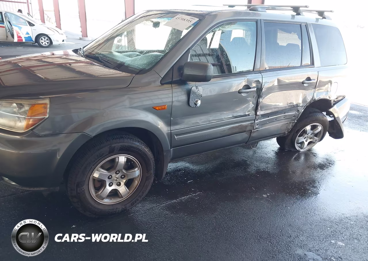 2008 Honda Pilot Se VIN:5FNYF28318B006317 - 6