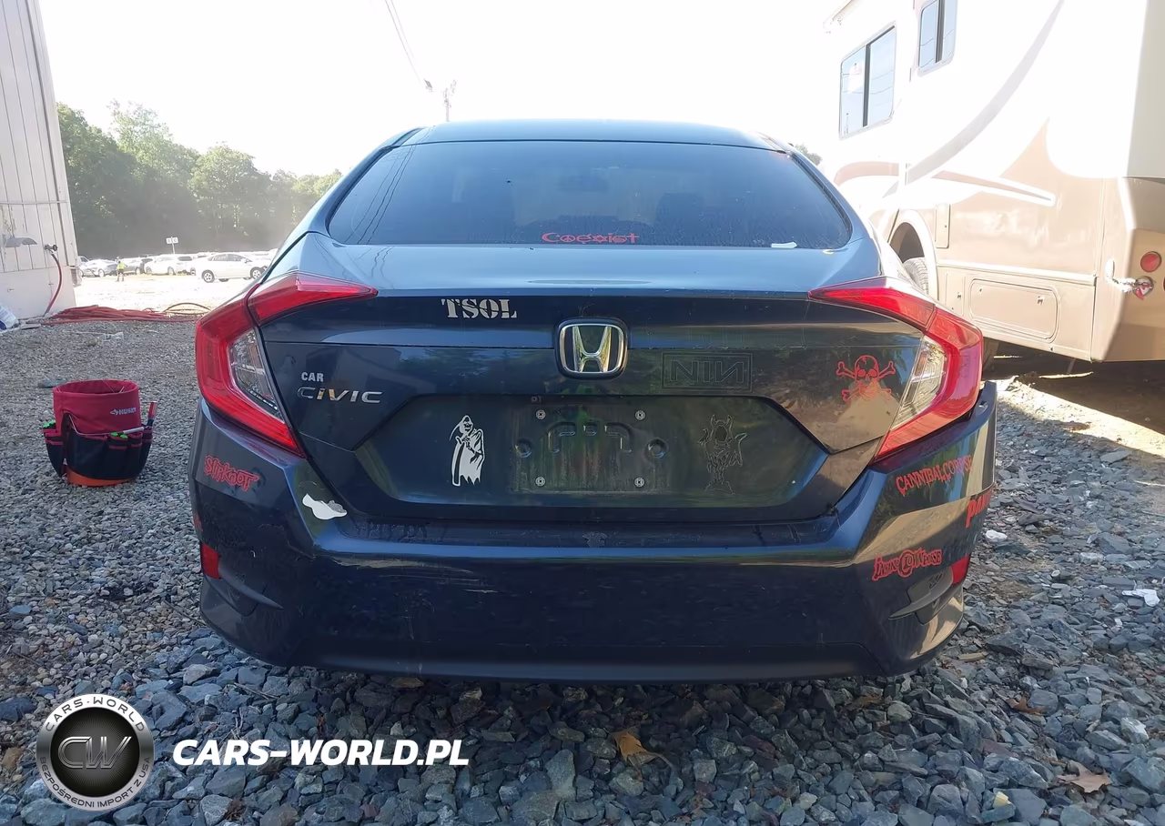 2018 Honda Civic Lx VIN:2HGFC2F53JH606892 - 16