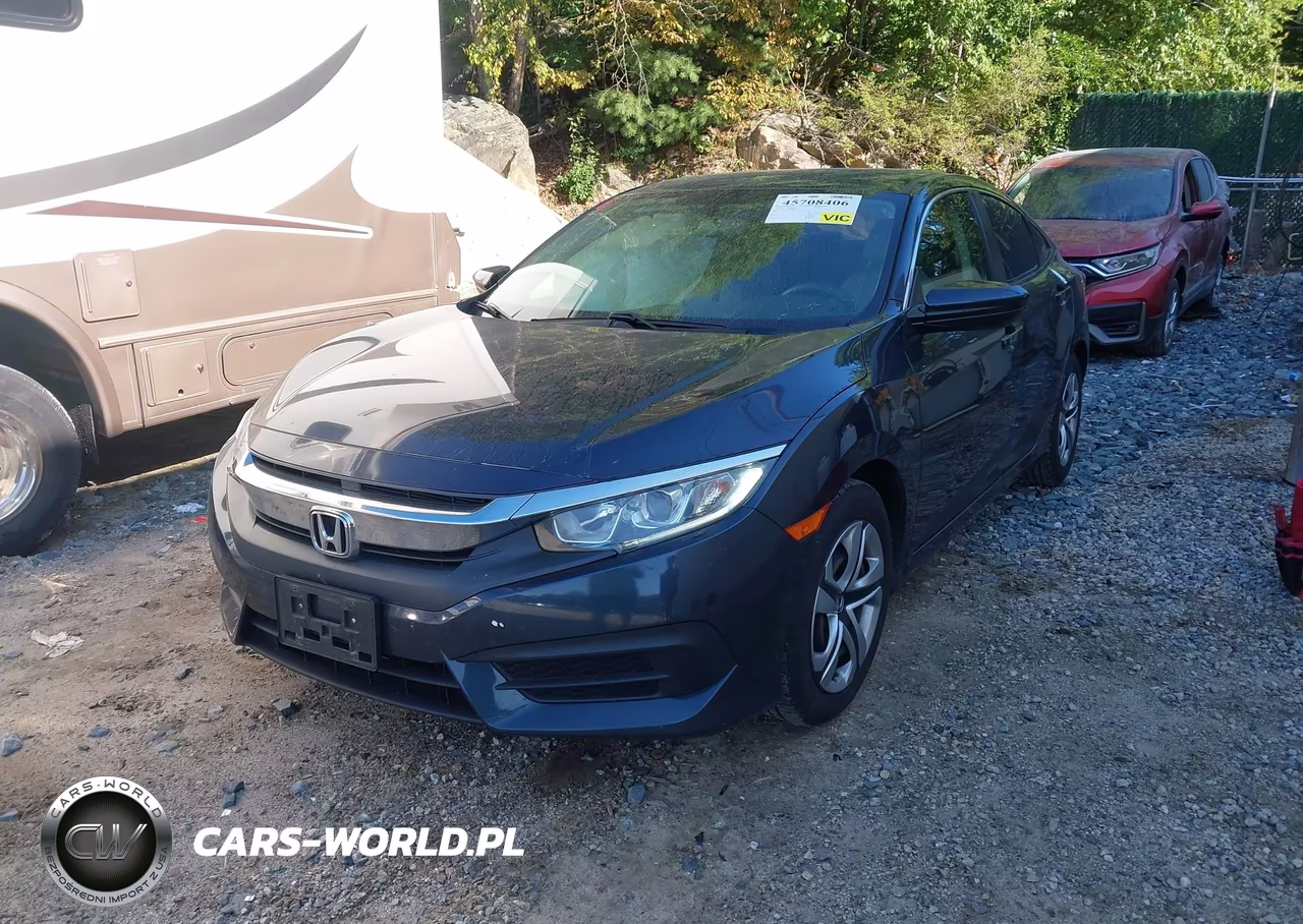 2018 Honda Civic Lx VIN:2HGFC2F53JH606892 - 2