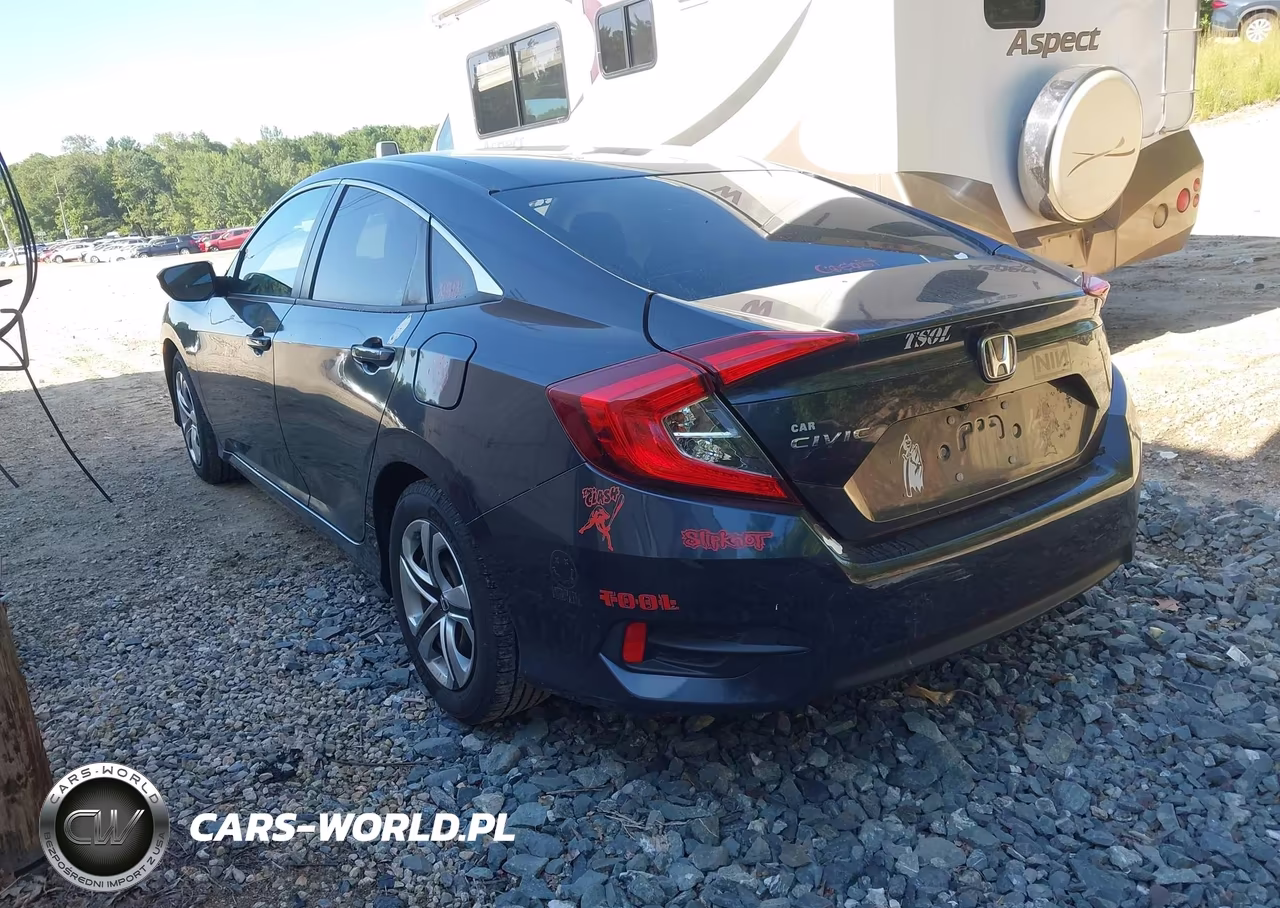 2018 Honda Civic Lx VIN:2HGFC2F53JH606892 - 3