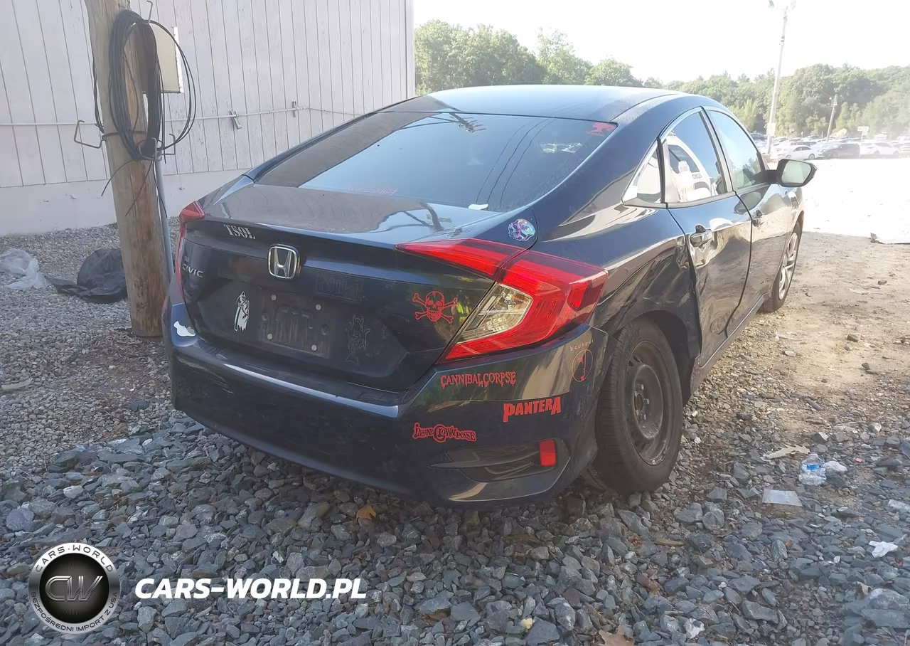 2018 Honda Civic Lx VIN:2HGFC2F53JH606892 - 4