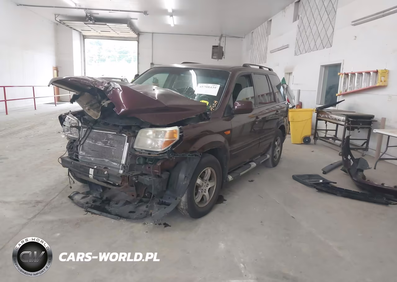 2008 Honda Pilot Se VIN:5FNYF18398B026986 - 2