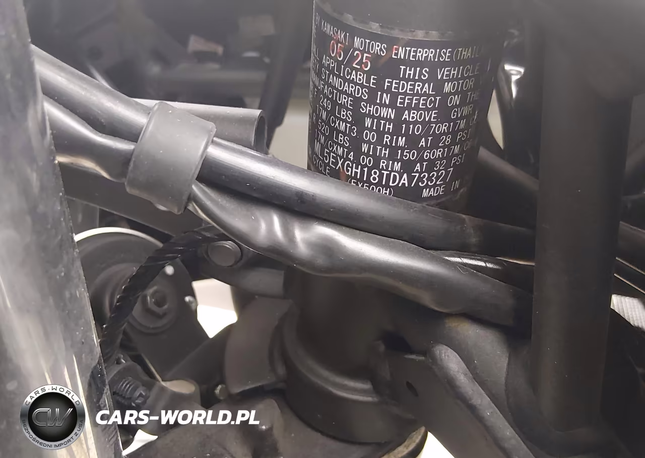 2026 Kawasaki Ex500 H VIN:ML5EXGH18TDA73327 - 10