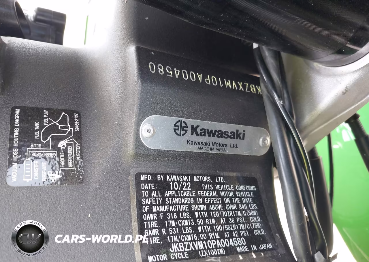 2023 Kawasaki Zx1002 M VIN:JKBZXVM10PA004580 - 10