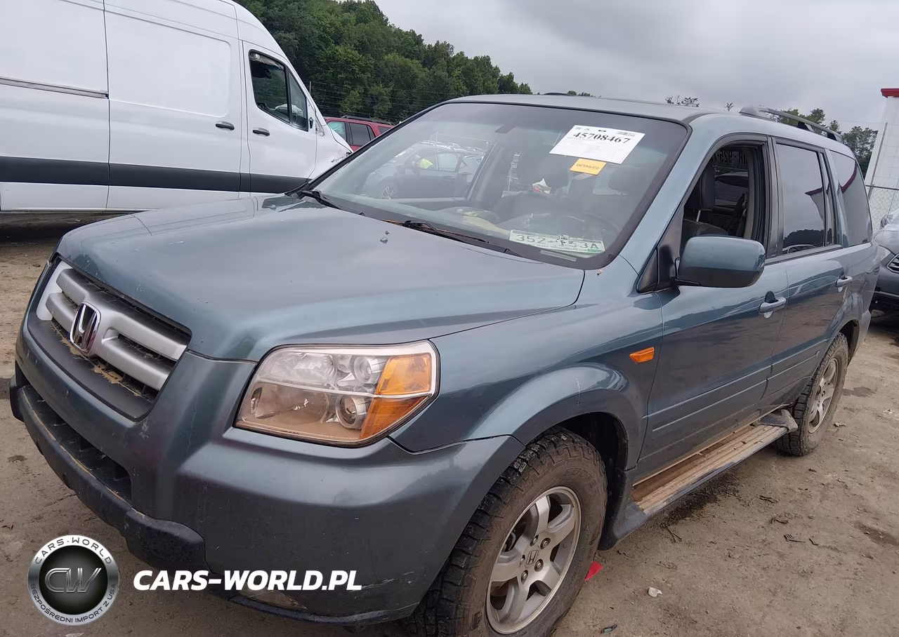 2007 Honda Pilot Ex-L VIN:2HKYF18537H531326 - 2