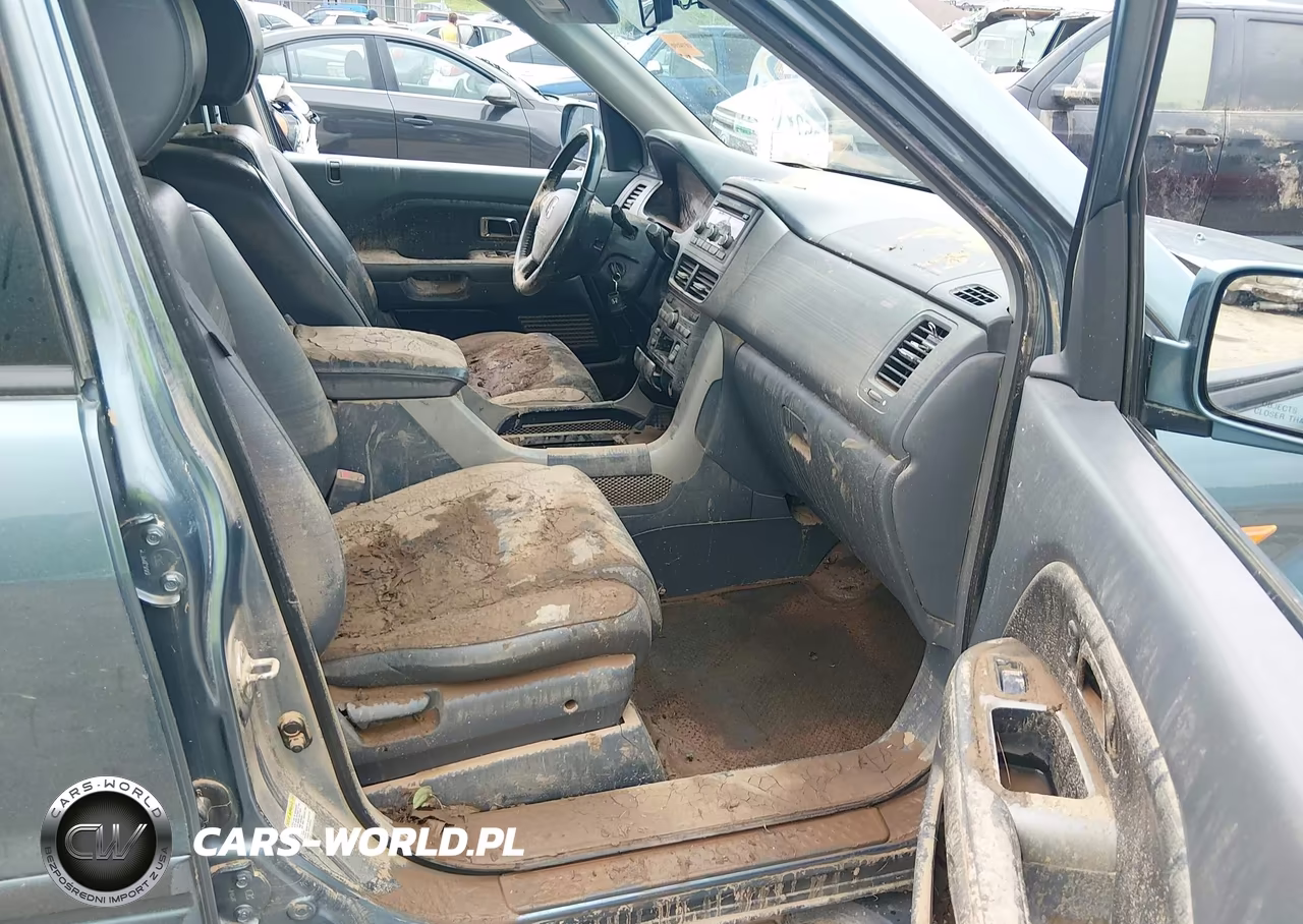 2007 Honda Pilot Ex-L VIN:2HKYF18537H531326 - 5