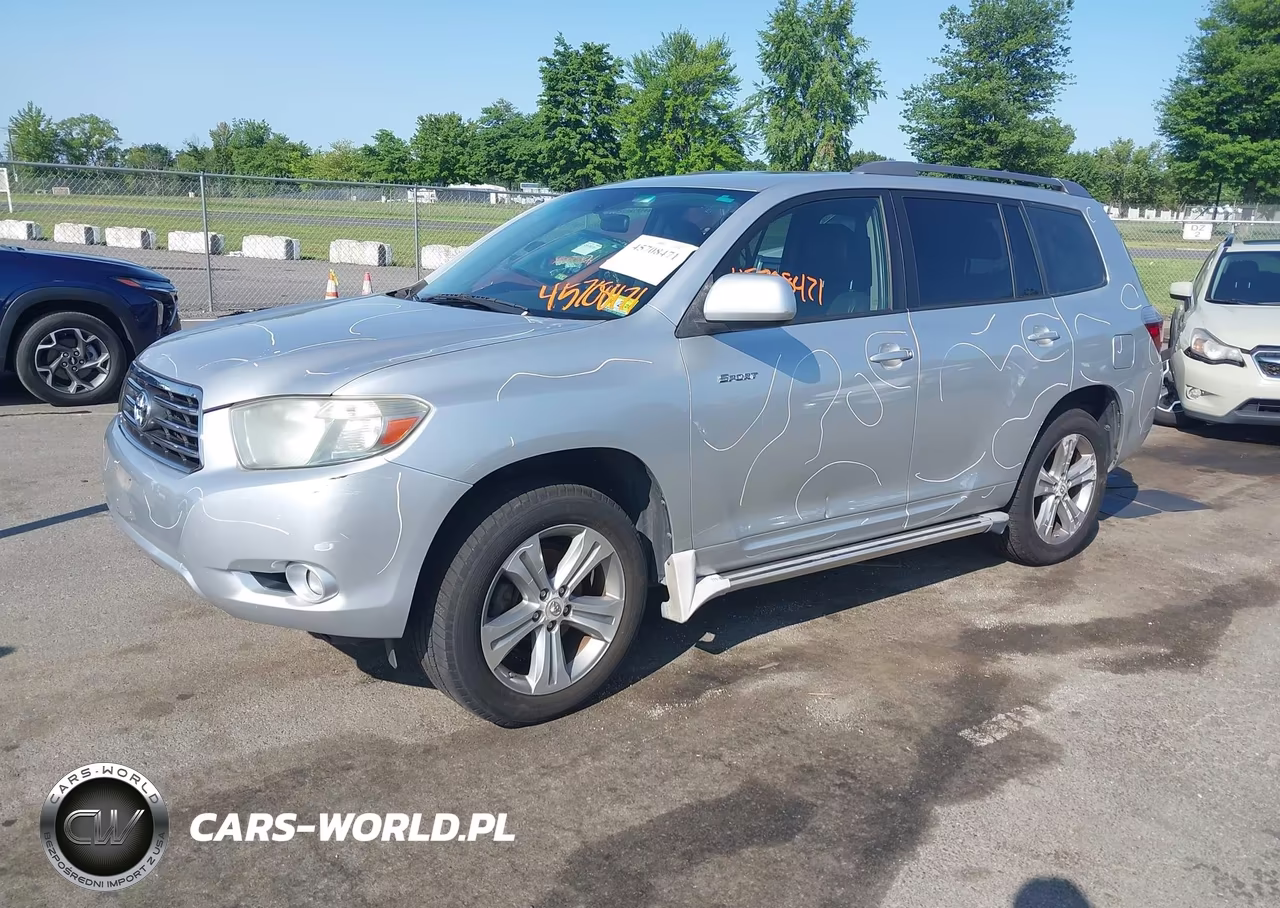 2009 Toyota Highlander Sport VIN:JTEES43A692112469 - 2