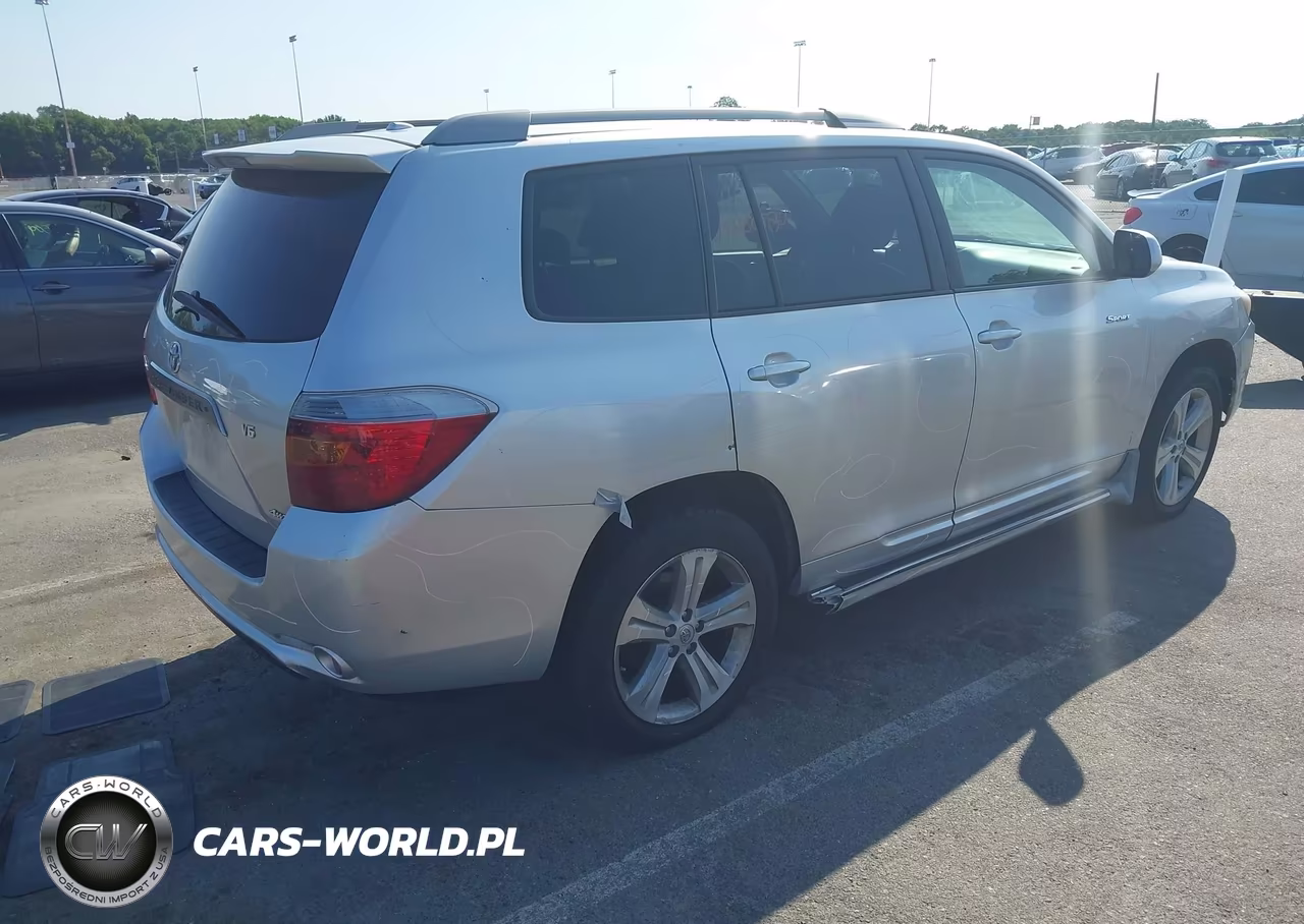 2009 Toyota Highlander Sport VIN:JTEES43A692112469 - 4