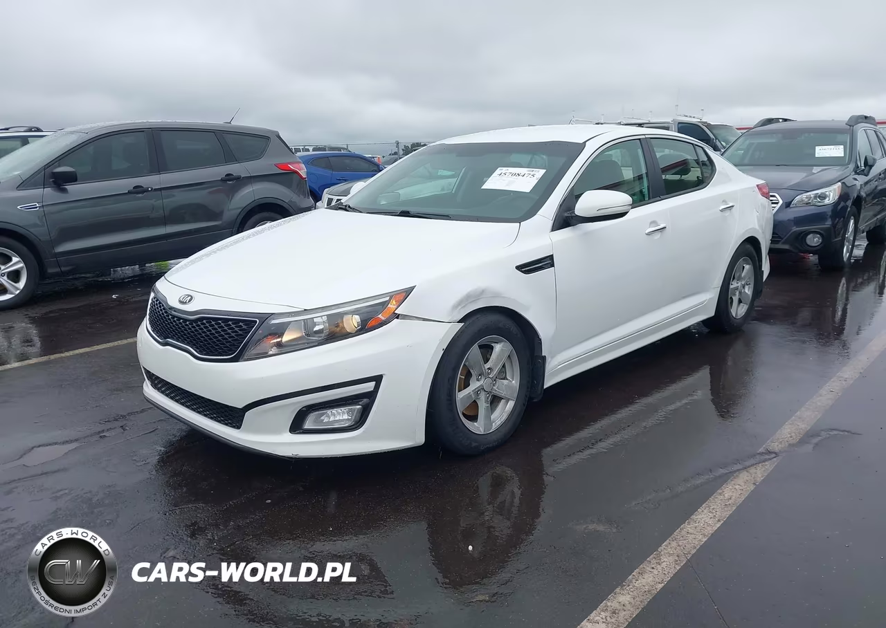 2015 Kia Optima Lx VIN:KNAGM4A72F5626535 - 2