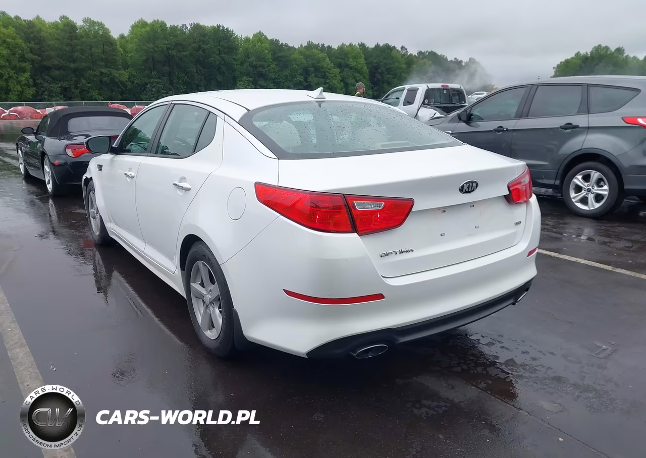 2015 Kia Optima Lx VIN:KNAGM4A72F5626535 - 3