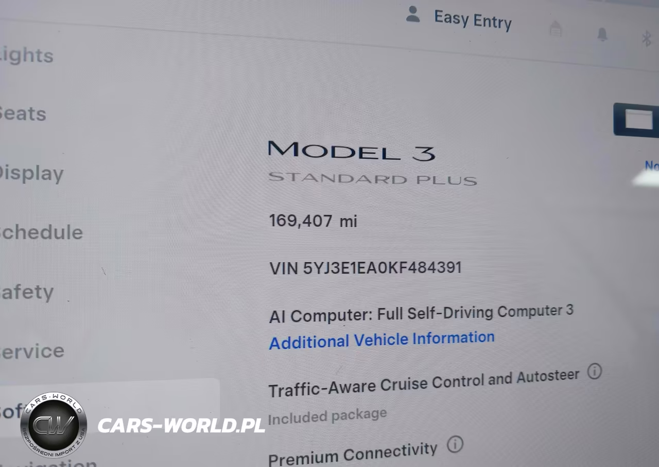 2019 Tesla Model 3 Long Range-Mid Range-Standard Range-Standard Range Plus VIN:5YJ3E1EA0KF484391 - 7