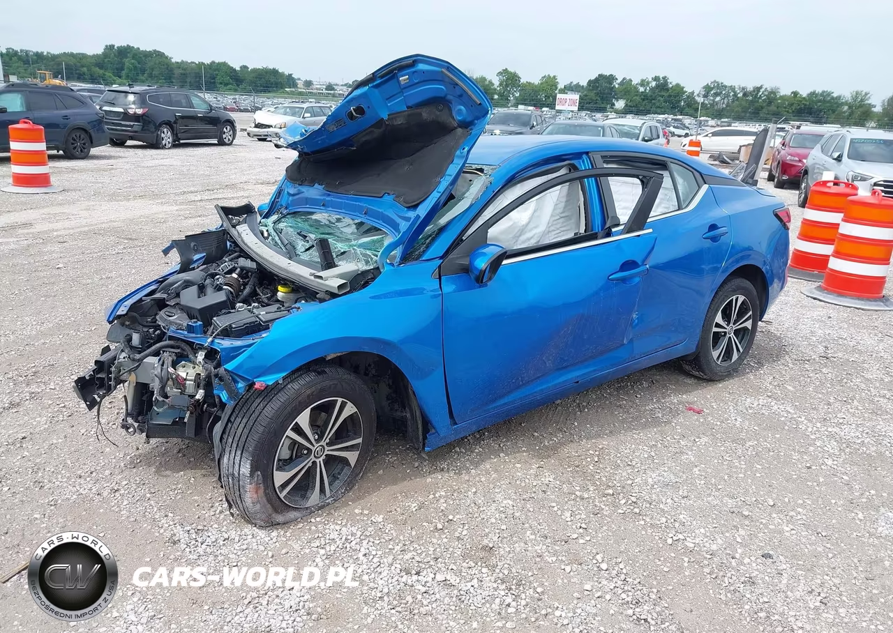 2023 Nissan Sentra Sv Xtronic Cvt VIN:3N1AB8CV3PY246869 - 2