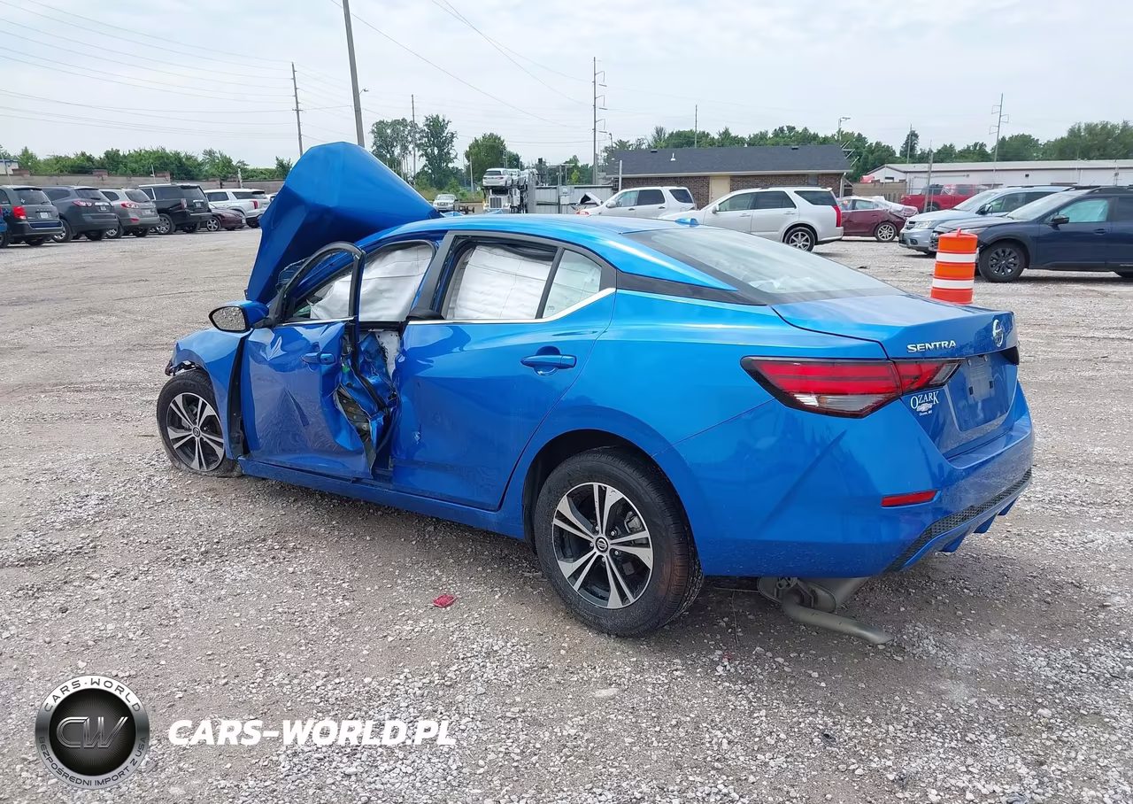 2023 Nissan Sentra Sv Xtronic Cvt VIN:3N1AB8CV3PY246869 - 3