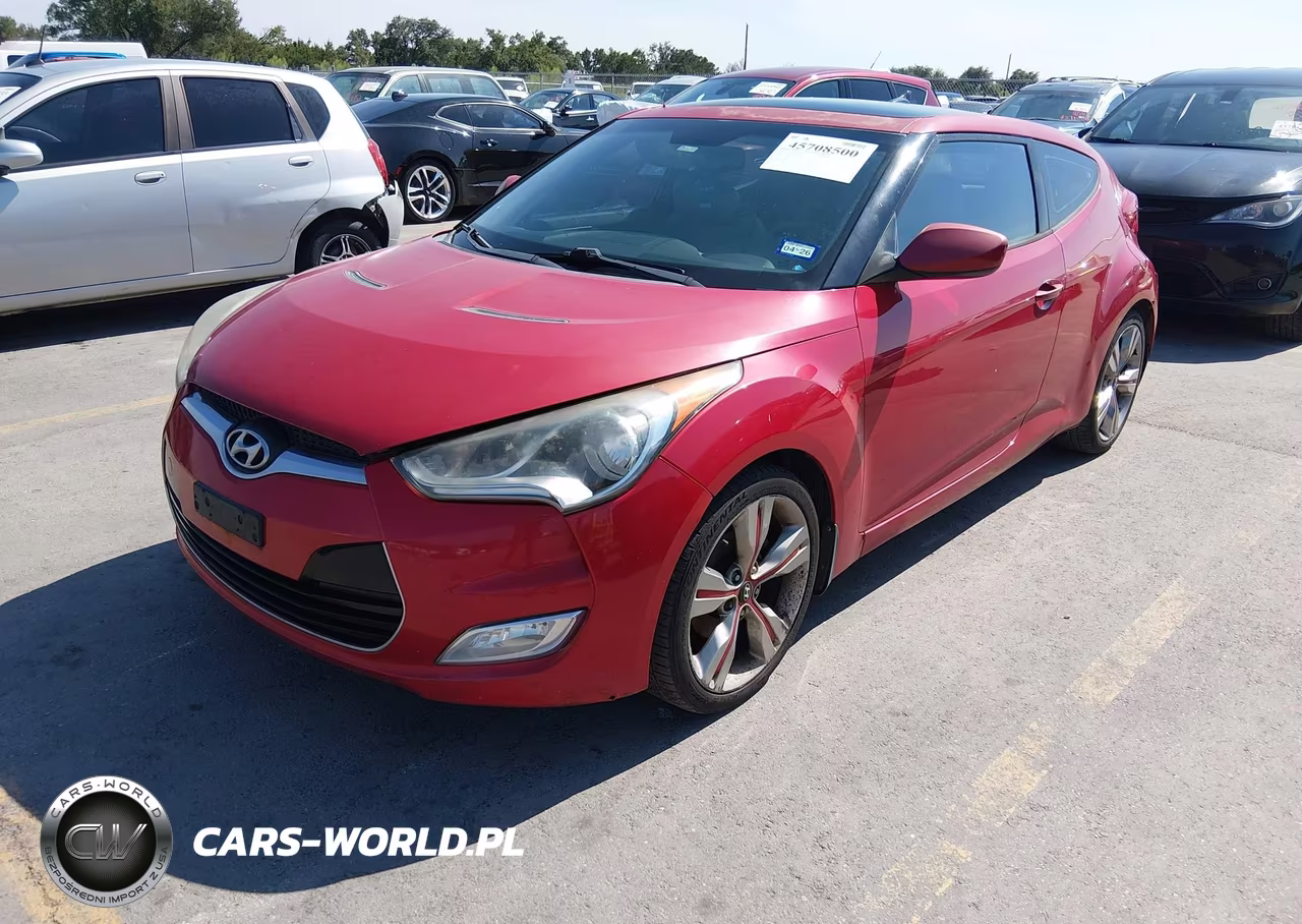 2012 Hyundai Veloster Base W-Gray VIN:KMHTC6AD7CU023423 - 2