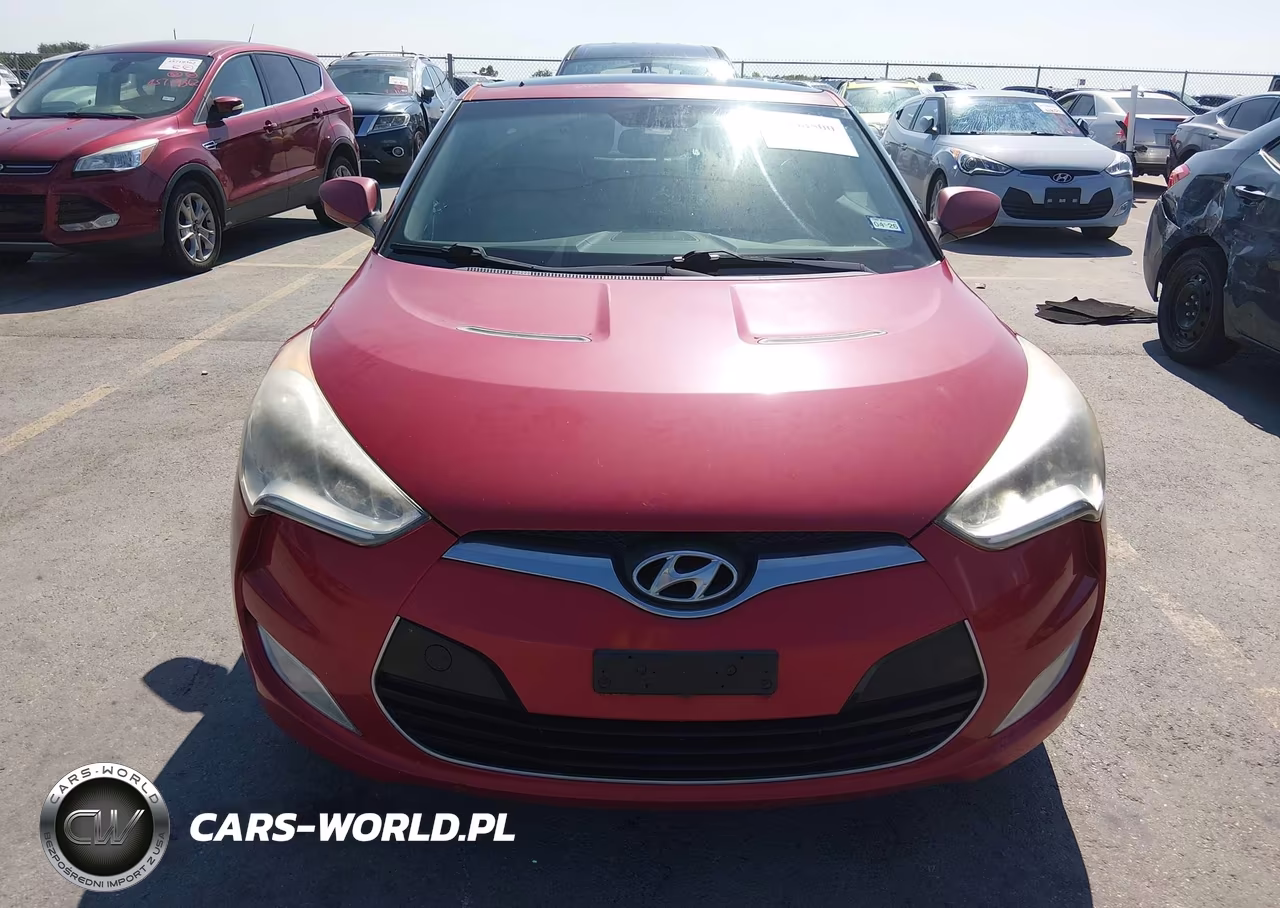 2012 Hyundai Veloster Base W-Gray VIN:KMHTC6AD7CU023423 - 6
