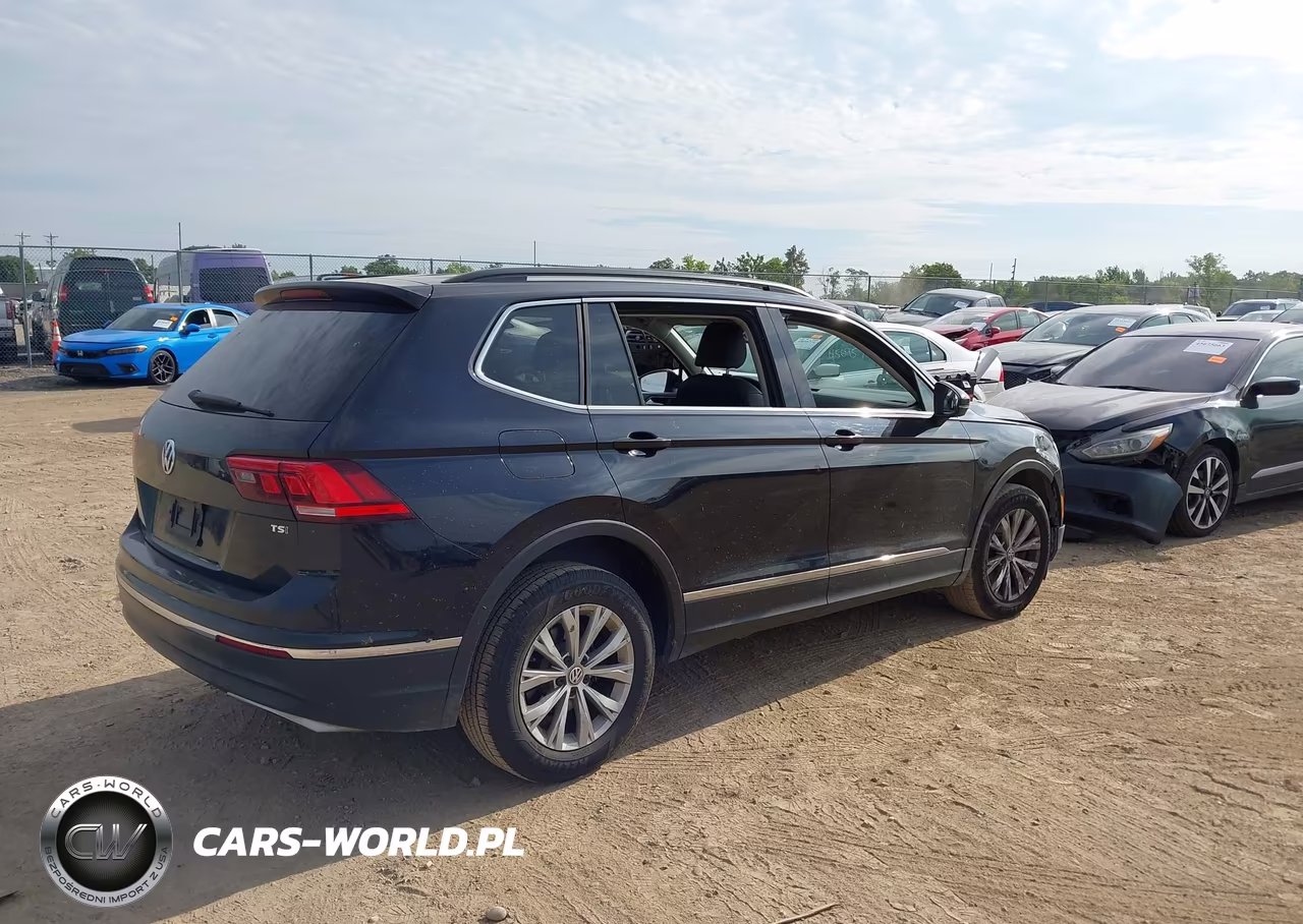 2018 Volkswagen Tiguan 2.0T Se-2.0T Sel VIN:3VV3B7AX6JM132949 - 4